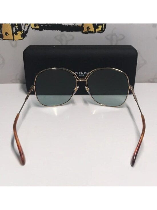New Authentic Givenchy GV7144/S PEF/EZ Sunglasses – Green/Gold Gradient main image 12